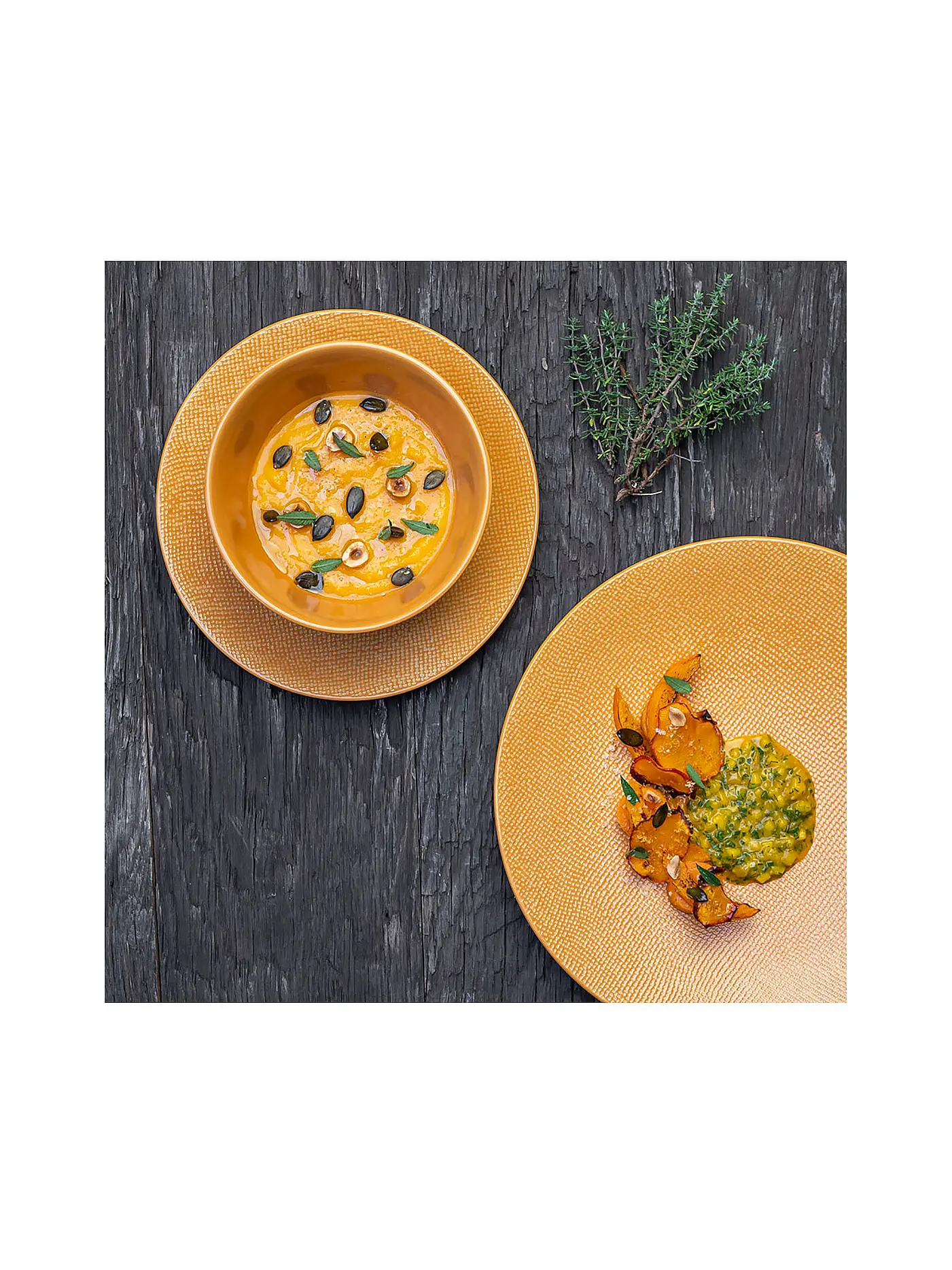 TABLE PASSION | Müslischale 14cm VESUVIO Terra | gelb